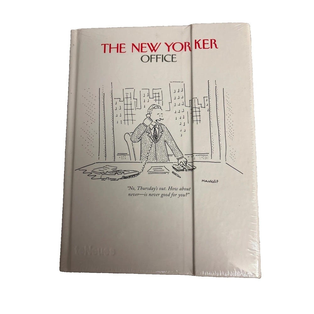 The New Yorker Office Magneto Lined Journal teNeues Mankoff Cartoon Sealed New